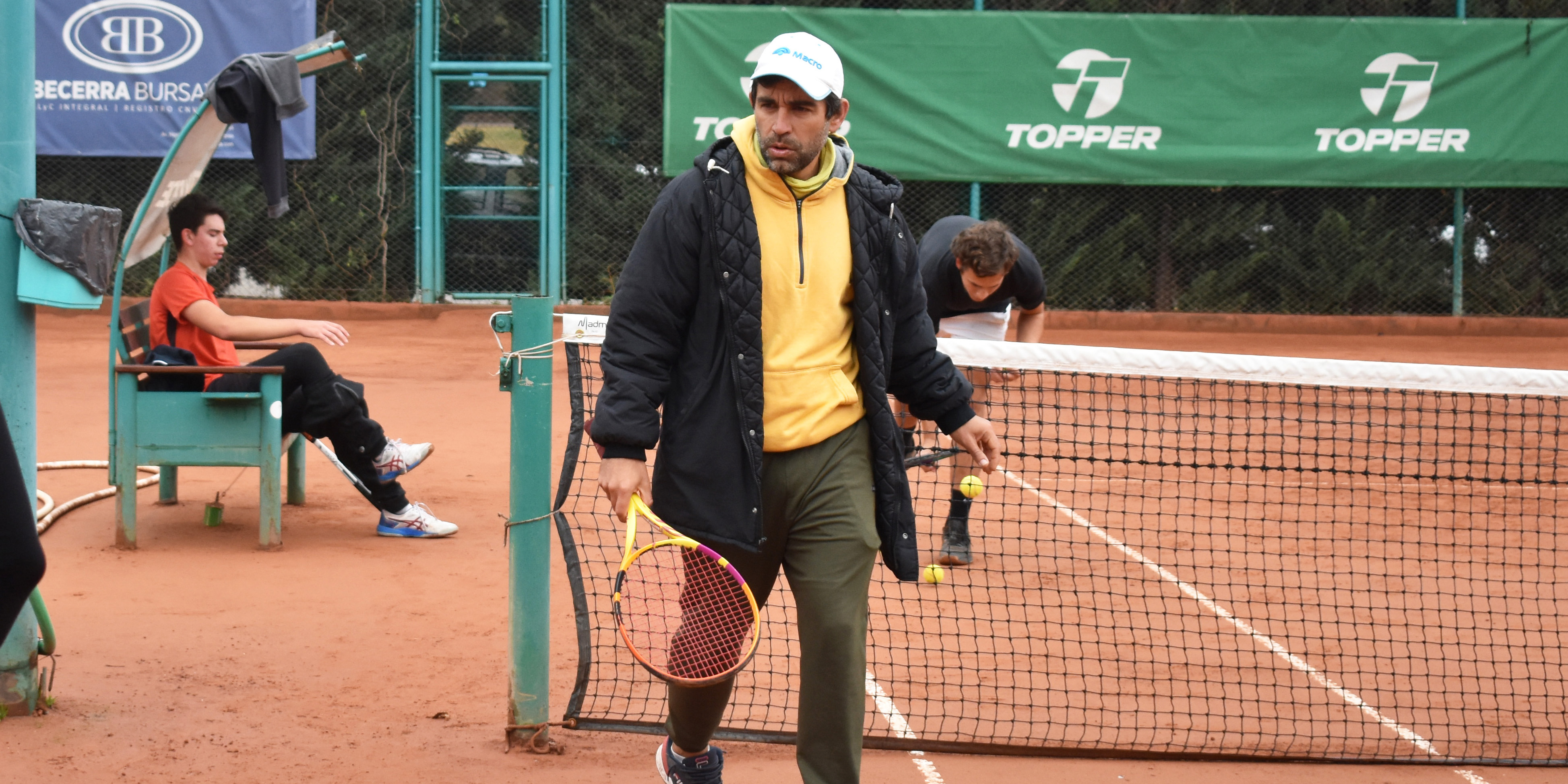 Así entrena la escuela de tenis del Botánico, bajo la dirección de Matías Oddone