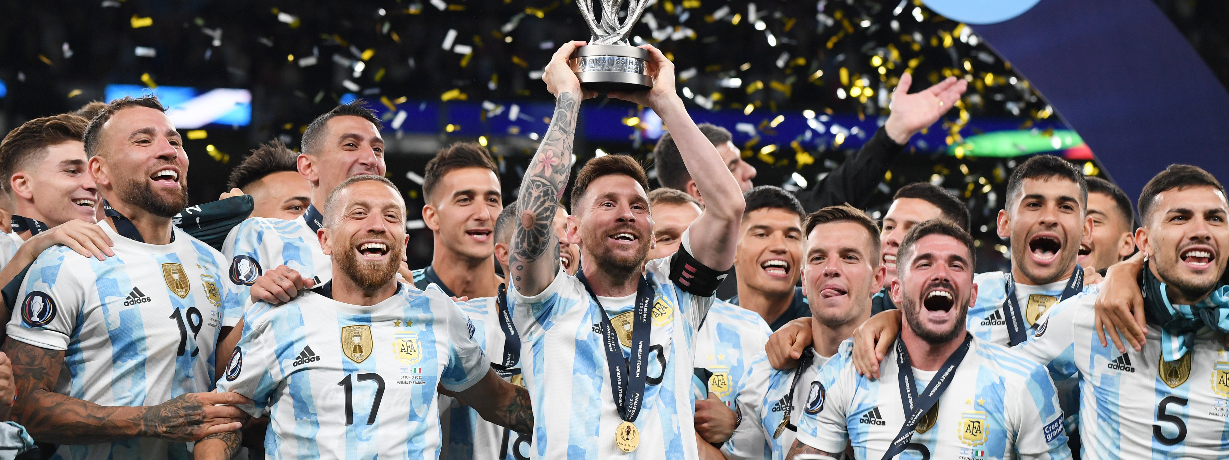 FINALISSIMA: Argentina tuvo una actuación consagratoria, aplastó a Italia en Wembley y se llevó la Copa