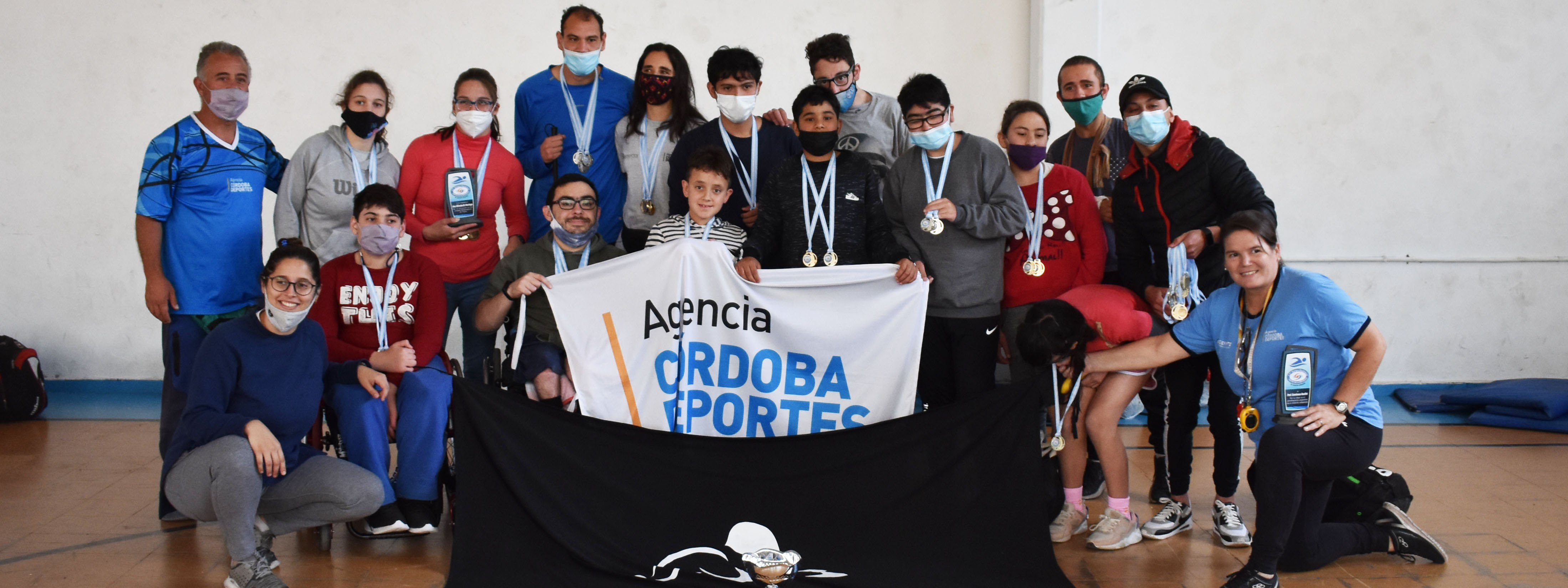 NATACIÓN ADAPTADA: Agencia Córdoba Deportes se llevó todo del Nacional 