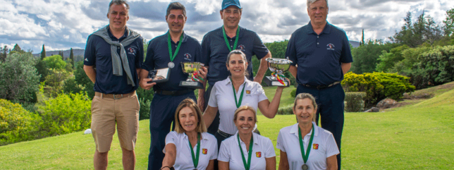 GOLF: Córdoba GC y Río Cuarto GC se llevaron el 1° Interclubes Senior de la Federación de Golf de la Provincia de Córdoba