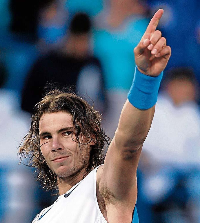 Nadal ante la raqueta misteriosa de Federer