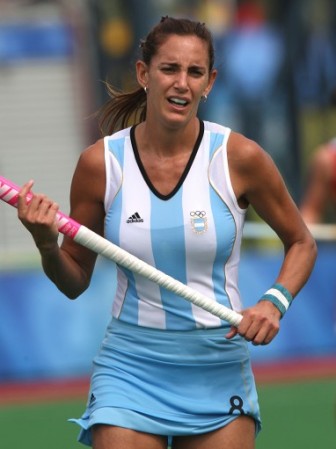 Luciana Aymar, abanderada argentina en Londres 2012