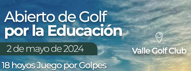 Tres fundaciones educativas unen fuerzas en un Torneo de Golf por la educación de los jóvenes
