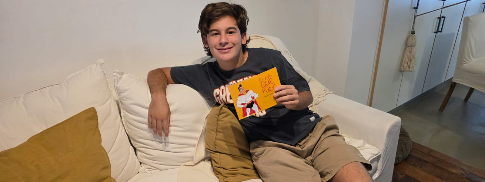 SALVADOR “SALVI” CARMONA MINELLI: El niño que pudo romper sus límites y contar su historia en un libro