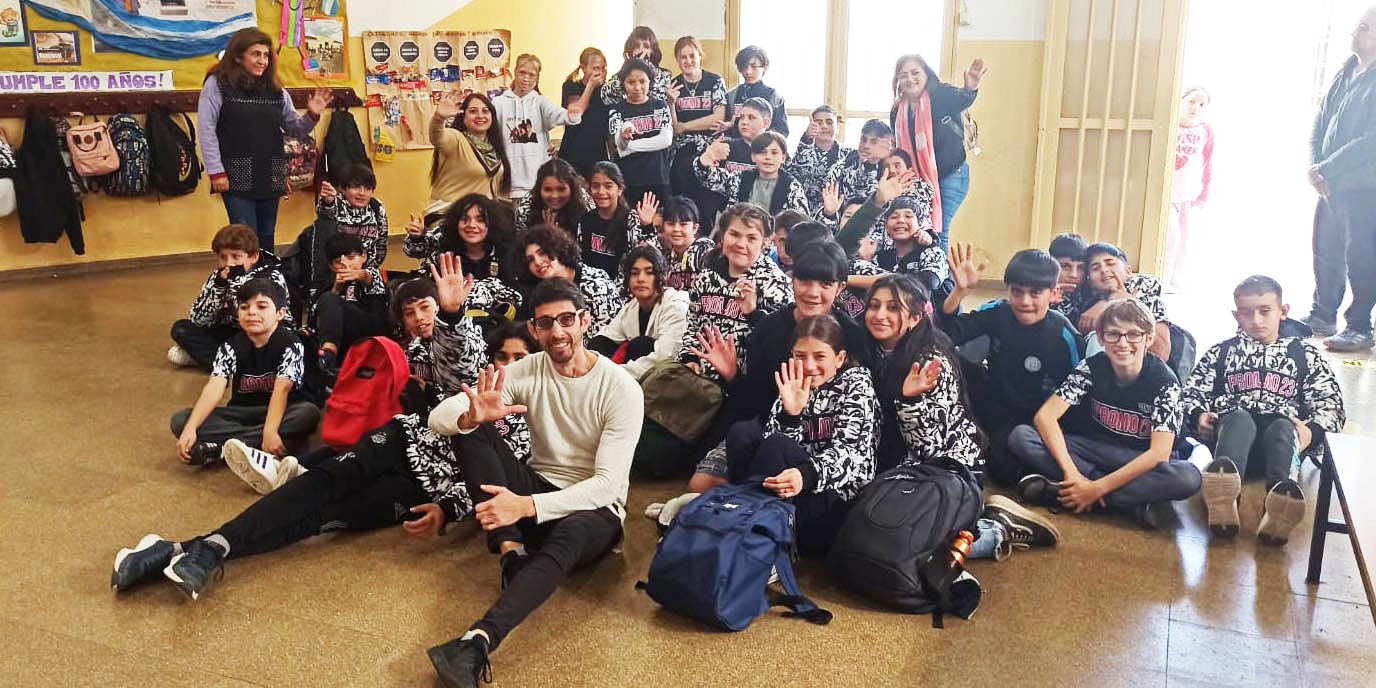 La empatÃ­a y los vÃ­nculos escolares, una charla de la FundaciÃ³n Nalbandian, TALENTO y la Municipalidad a los chicos de Mendiolaza