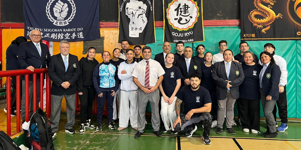 KARATE: La Goju Ryu Seigokan volvió a decir presente en el Provincial con atletas, entrenadores y árbitros