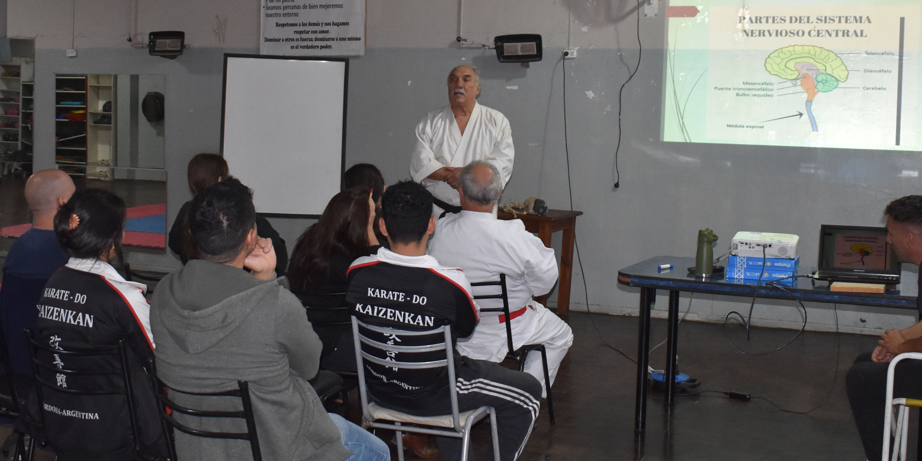 Con una clase magistral del Lic. Gustavo Lescano, comenzó el Curso de Especialización en Disciplinas complementarias a las artes marciales