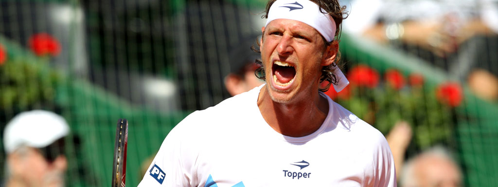 TENIS: 36 abrazos al Rey, David Nalbandian