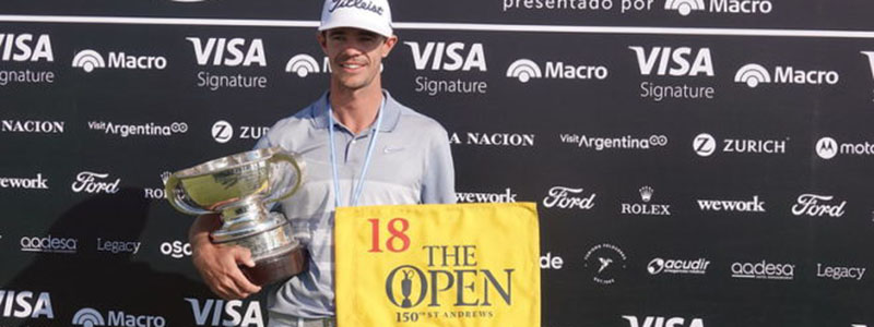 GOLF: Jorge FernÃ¡ndez ValdÃ©s, el segundo mejor argentino en el ranking mundial