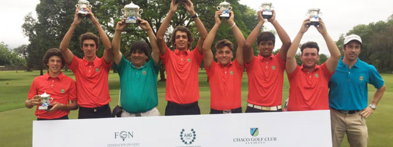 GOLF: CÃ³rdoba se trajo el tÃ­tulo masculino en el 27Â° Interfederativo de Menores y Juveniles