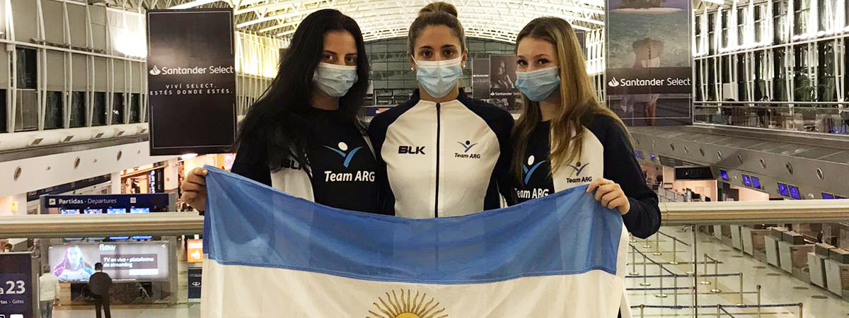 RÃTMICA: Celeste D'ArcÃ¡ngelo parte a Colombia para enfrentar el desafÃ­o Sudamericano