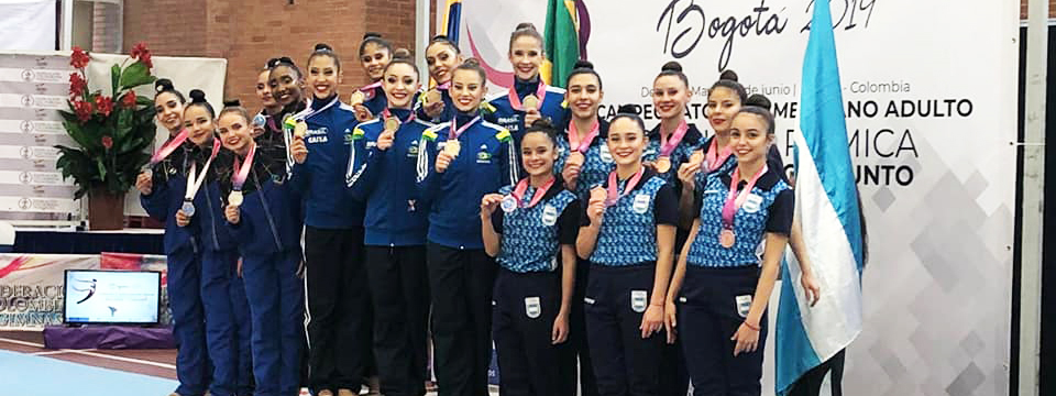 RÃTMICA: Argentina se trajo varios podios del Sudamericano de BogotÃ¡