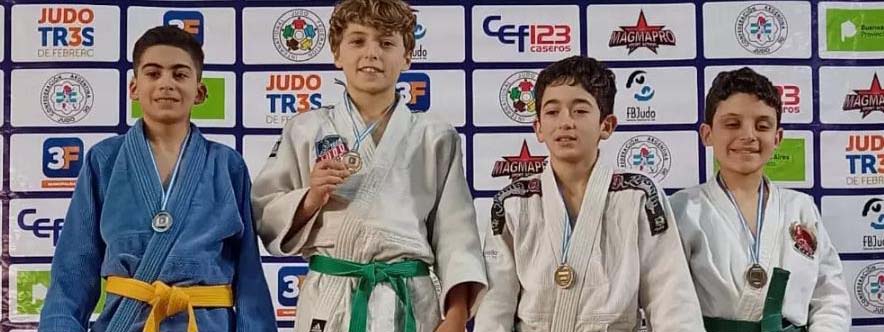 JUDO: El Judo Cruces Team le arrebatÃ³ 25 medallas a la Copa 