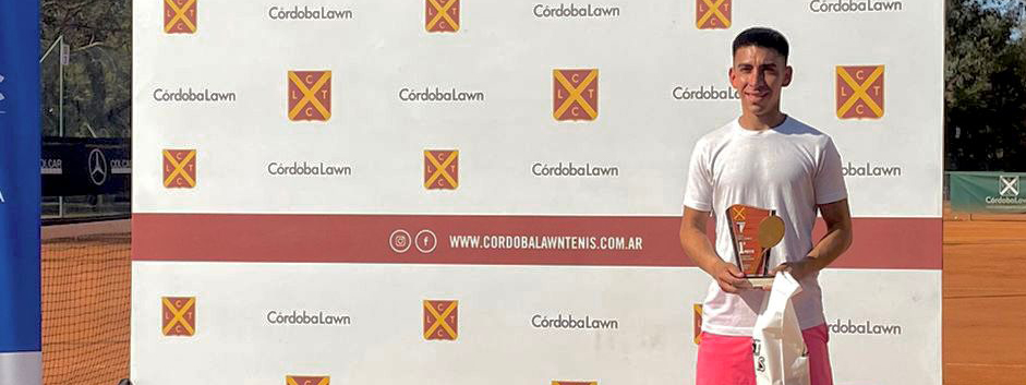 TENIS: BenjamÃ­n AlarcÃ³n fue intratable en la Primera y se llevÃ³ todo del CÃ³rdoba Lawn