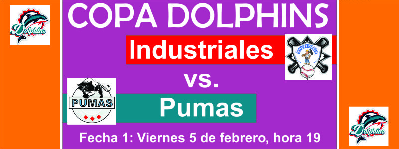COPA DOLPHINS: Ãguilas volÃ³ mÃ¡s alto que Industriales y logrÃ³ su primera victoria