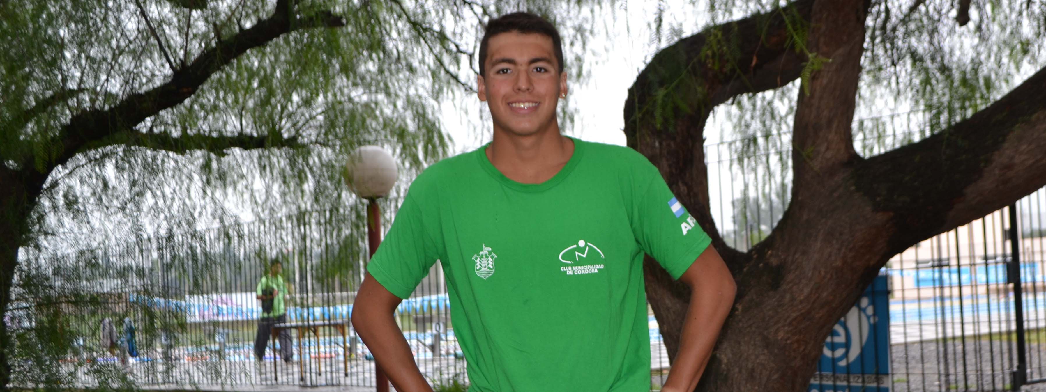 NATACIÓN: Federico Nieto, un atleta que va a fondo en sus retos