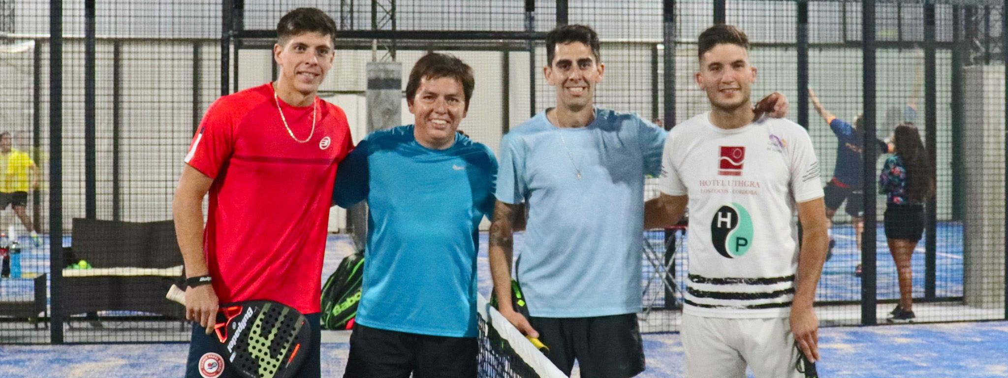 PADEL: Cuatro Reyes del WPT salen a la cancha en el In Sport Club de Capilla del Monte