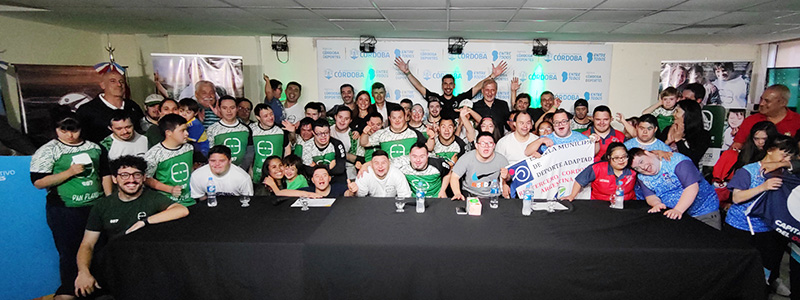 FÃšTBOL ADAPTADO: Se presentÃ³ la Liga de FÃºtbol para personas con SÃ­ndrome de Down