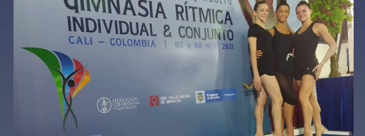 RÃTMICA: Con Celeste D'ArcÃ¡ngelo, el equipo argentino de mayores entra a la alfombra del Sudamericano de Cali
