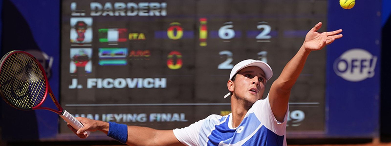 TENIS ATP: Juan Manuel CerÃºndolo salta este lunes a la cancha en el inicio del CÃ³rdoba Open