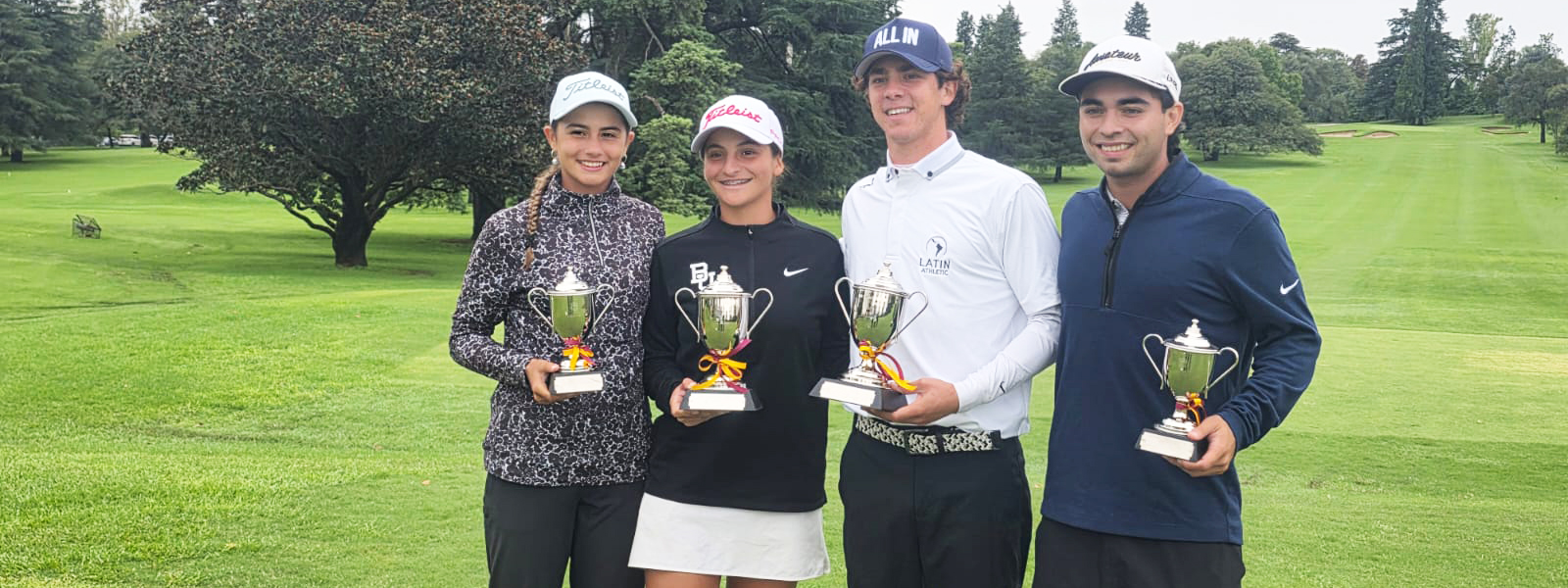 GOLF: Manuel Lozada y Ana Giuliano grabaron su nombre en el tradicional Abierto del Centro para Aficionados/as