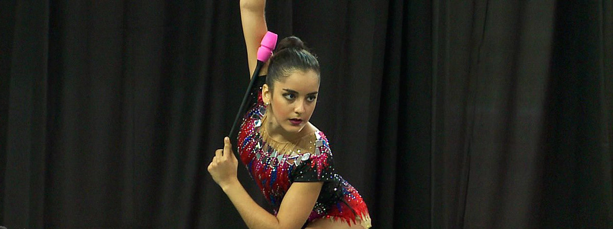 RÃTMICA: SofÃ­a Bergliaffa finalizÃ³ 38a en la World Challenge Cup de Guadalajara