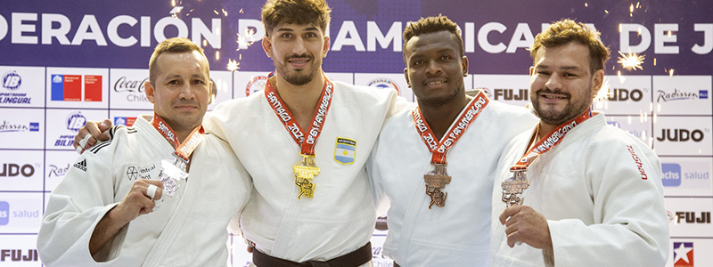 JUDO: Cuatro medallas argentinas en el Open Panamericano de Santiago