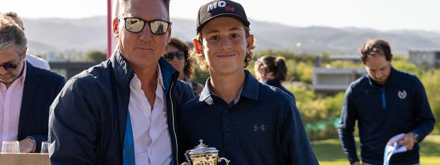 GOLF: Ana Giuliano y Gino Cecchetto, los grandes ganadores del Ranking Argentino de Menores y Menores de 15 en El Terrón