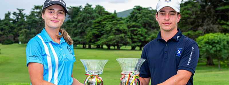 GOLF: MarÃ­a Cabanillas y FermÃ­n MartÃ­nez consagrados en La Cumbre