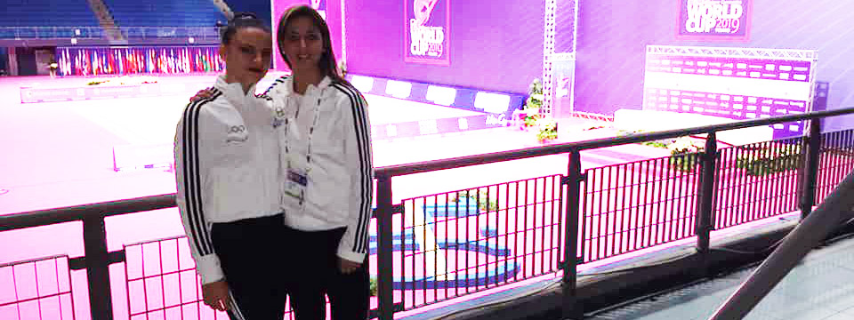 RÃTMICA: Celeste superÃ³ el debut en senior, en la Copa del Mundo de Pesaro