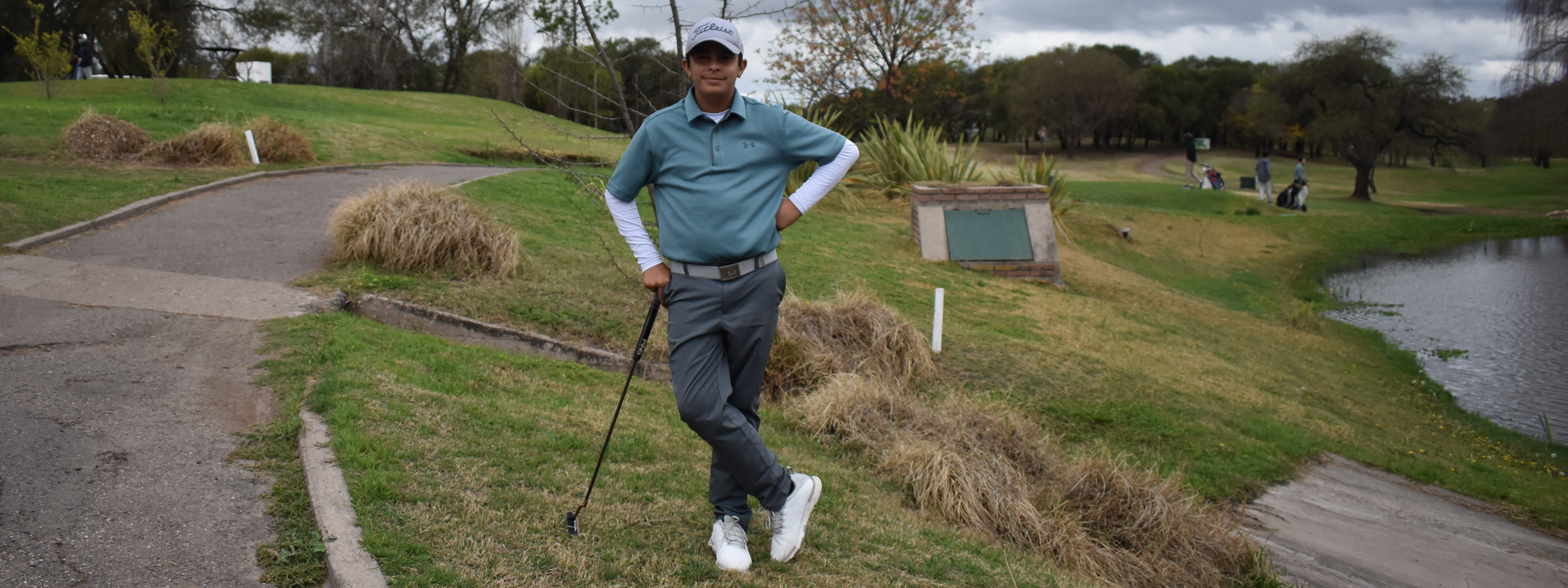 GOLF: Juan Cruz Pereyra Taddei, rostro de pibe, sueÃ±os de crack