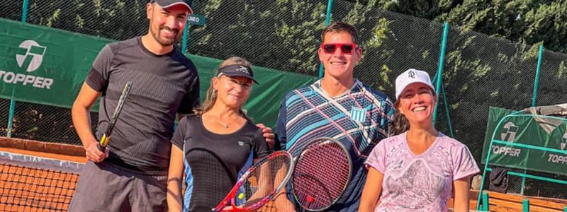 TENIS: Este sÃ¡bado, el BotÃ¡nico Tennis tendrÃ¡ la 12a fiesta de Doble Mix de la temporada
