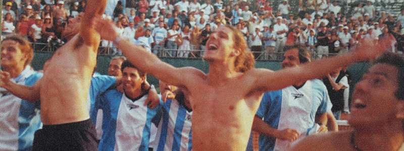 COPA DAVIS: Hace 22 aÃ±os, en el CÃ³rdoba Lawn, Argentina aplastaba a CanadÃ¡ y se ganaba su chance de ascender al Grupo Mundial