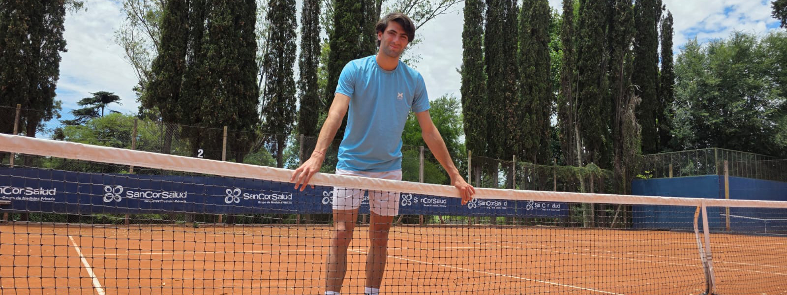 TENIS: “Mejoré la confianza porque venimos trabajando bien” (Valentín Basel, tenista cordobés de la Academia Tenis CGC)