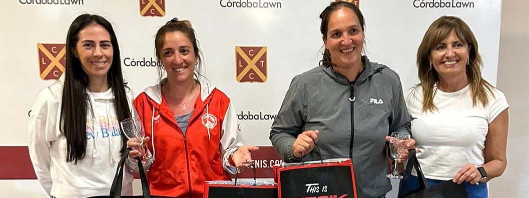 TENIS: El 23 de marzo las Damas tienen un doble reencuentro en el CÃ³rdoba Lawn