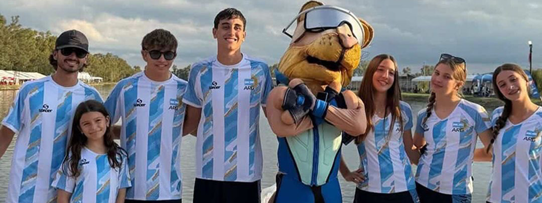 ESQUÍ NÁUTICO: Cuatro medallas albicelestes en el Mundial Sub 17 disputado en Traslasierra
