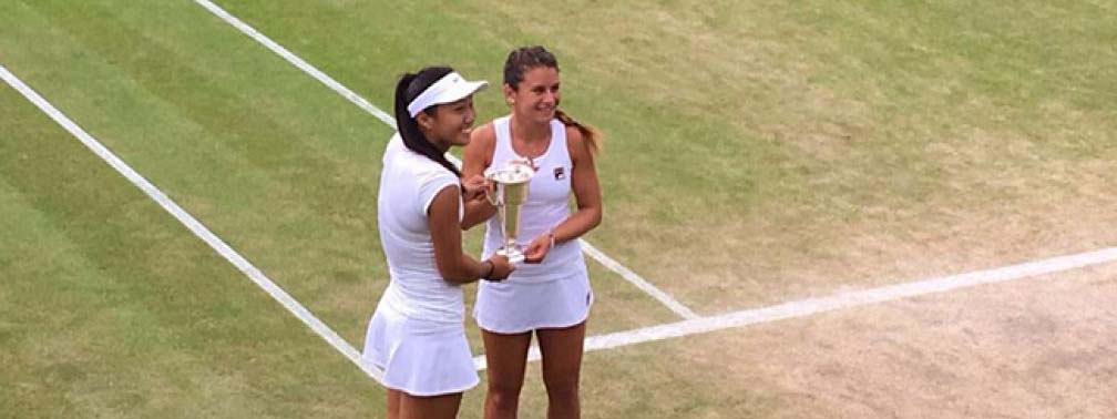 TENIS: Una argentina campeona en Wimbledon