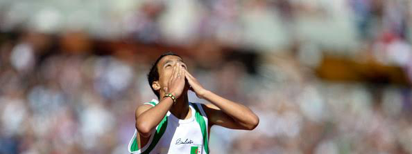 RÃO 2016: Abdellatif Baka gana los 1.500 metros con mejor tiempo que campeÃ³n olÃ­mpico