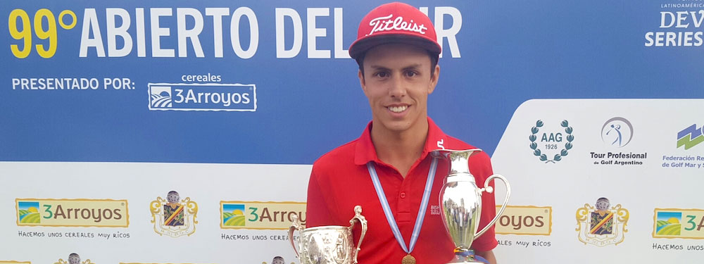 GOLF: Montenegro postergÃ³ a Carranza e hizo historia en el Abierto del Sur