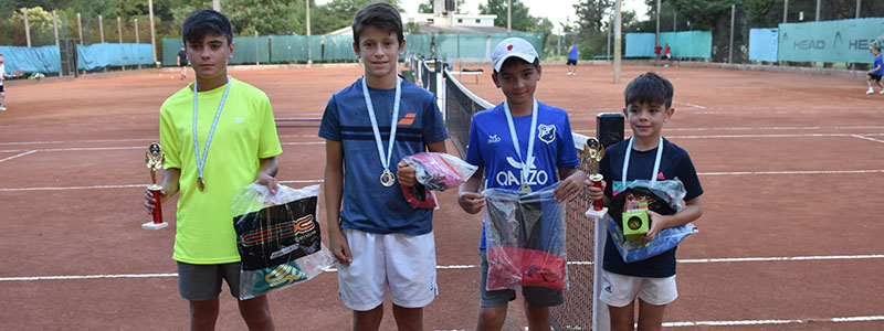 TENIS: Y al tercer torneo, el Circuito Talento Tenis hizo contacto y surgieron los nÃºmero 1 de 2021
