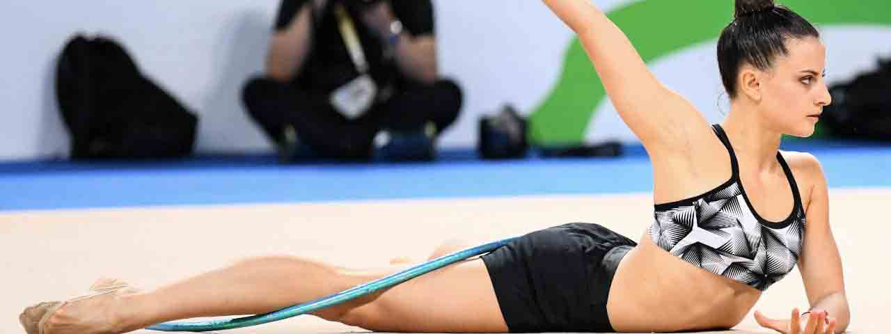 RÃTMICA: Contra viento y marea, Celeste D'ArcÃ¡ngelo quedÃ³ sÃ©ptima en mazas del Panamericano