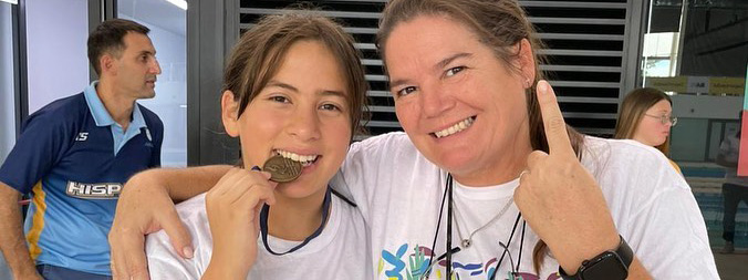 NATACIÓN ADAPTADA: Con 13 años, Delfina Morena Villarreal representará a Argentina en el Mundial de Sordos