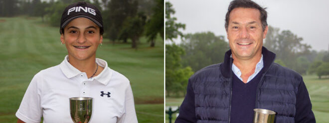 GOLF: Ana Giuliano y Ramiro PÃ©rez Orliacq, grabaron su nombre en el 82Â° Campeonato de la Provincia