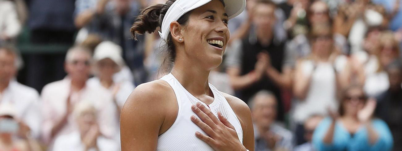 TENIS: DespuÃ©s de ganar Wimbledon, a Muguruza le preocupa su vestido
