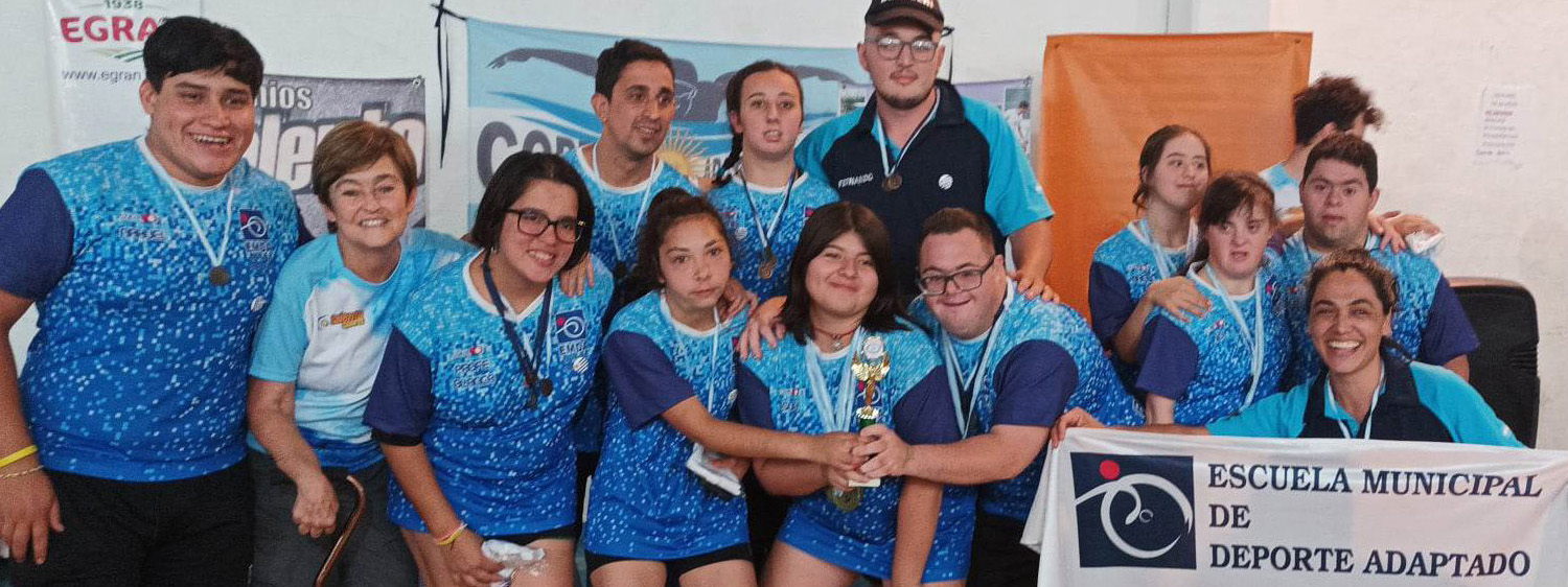 16° NACIONAL NATACIÓN ADAPTADA: El equipo de Río Tercero se llevó la Copa 