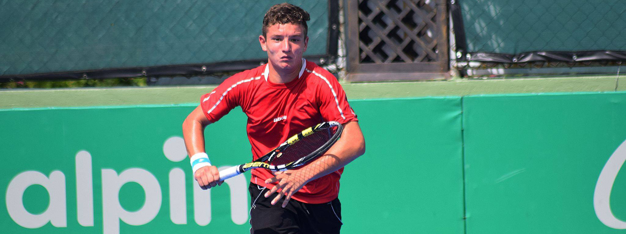 TENIS: Fran Vittar dio el campanazo en el ITF Sub 18 de Porto Alegre