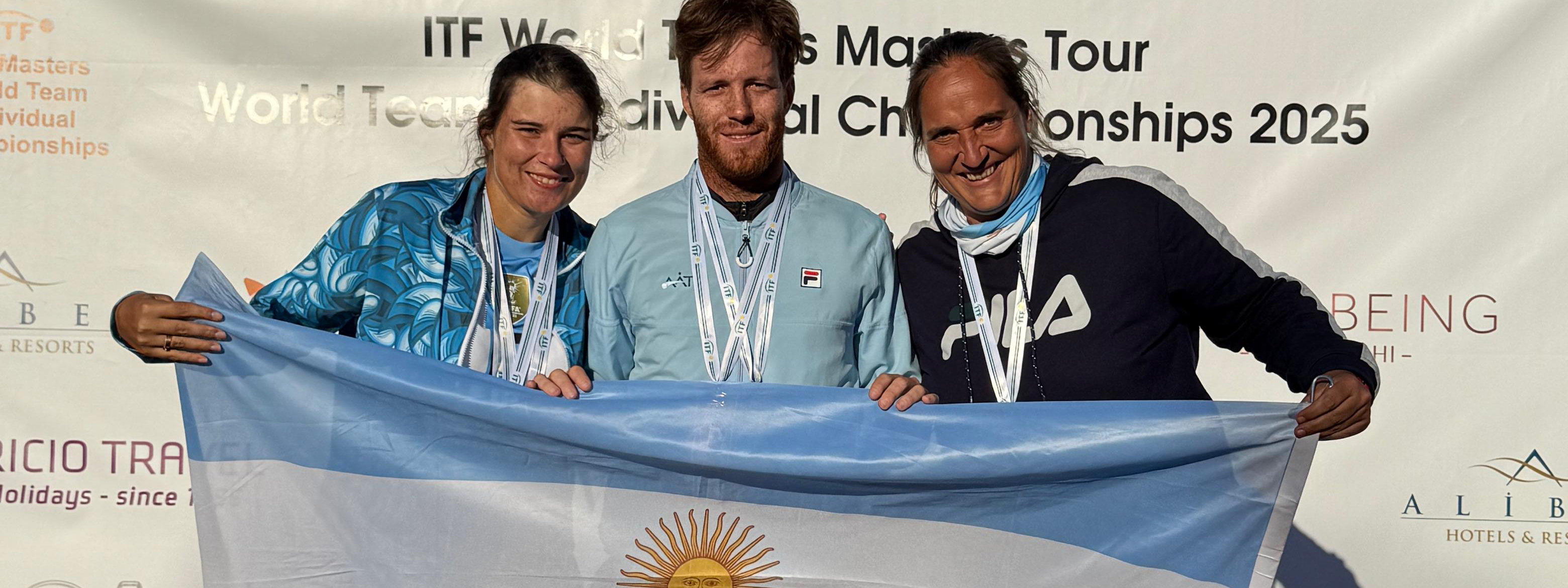 TENIS: Orselli, Danilova y Visokolskis, los tres cordobeses medallistas en el Mundial de tenis Senior de TurquÃ­a