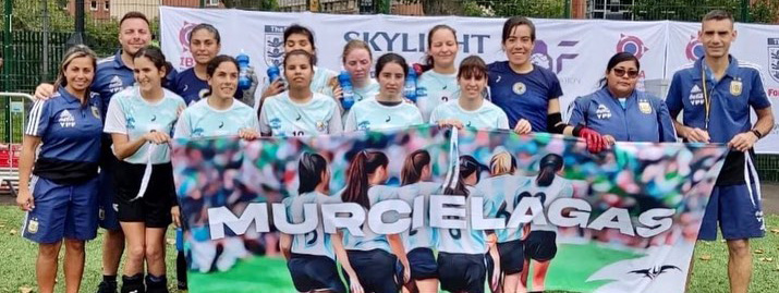 FÃšTBOL PARA CIEGOS: Las MurciÃ©lagas golearon y se metieron en las semifinales del Mundial