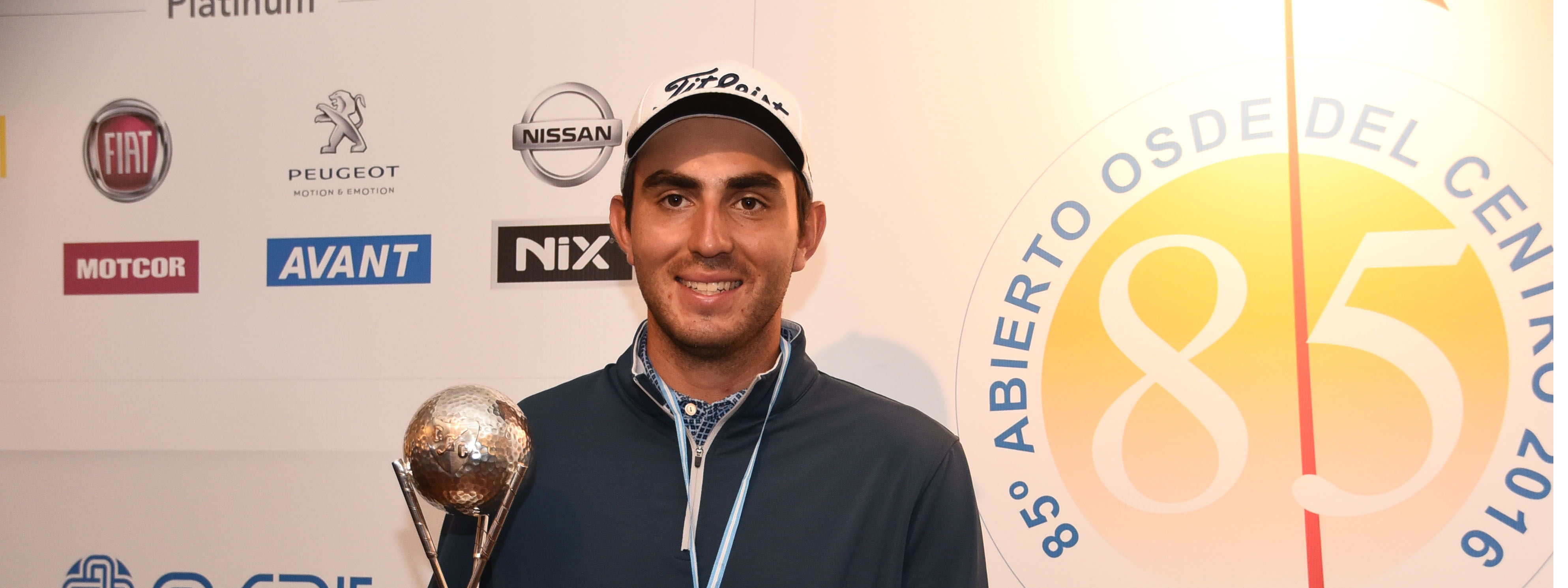 GOLF: Paolucci, con sello de campeÃ³n en el 85Â° Abierto del Centro