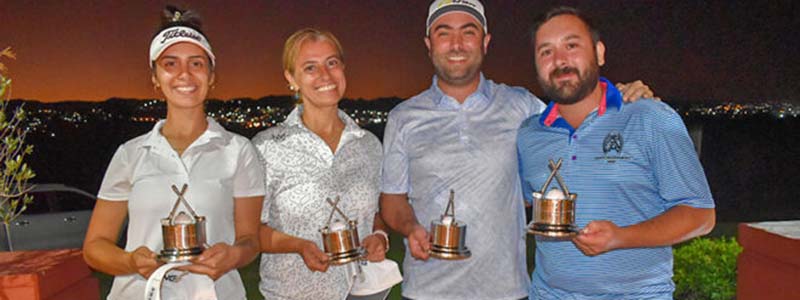 GOLF: Libertinoâ€“Salibi y Agodinoâ€“Japper, los campeones del Four Ball de la Provincia